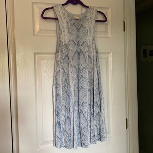 Animal Print Sleeveless Dress